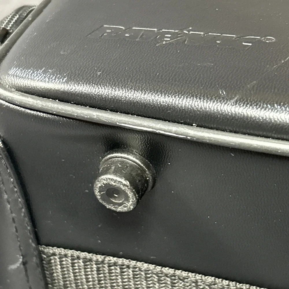 Vintage Black Rayovac‎ Camcorder Leather Carry Case Bag Accessory
